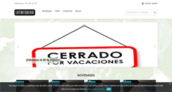 Desktop Screenshot of latintoreriavinoteca.com